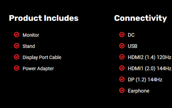 Pixio Gaming Monitor